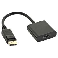 Переходник DisplayPort (m) - HDMI (f), черный