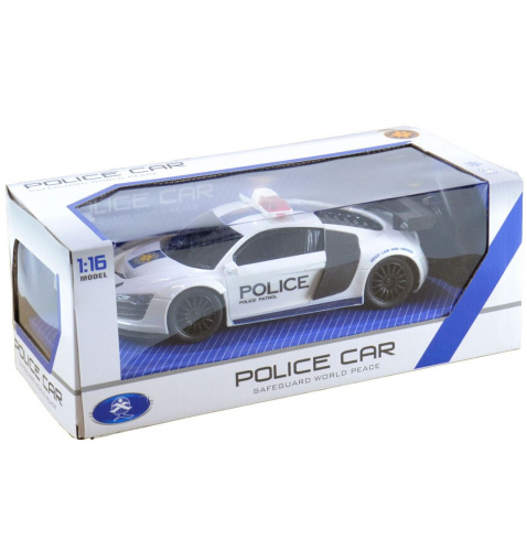 ​Машинка на радиоуправлении Police Car Safeguard модель 1:16 (Audi)