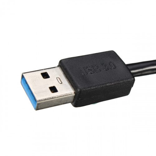 Хаб 4-Ports USB 3.0-SuperSpeed 5Gbps (Черный)