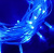 Гирлянда светодиодная Занавес 1.5х1.5 м 160LED, синий