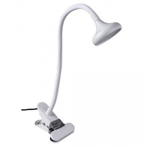 Настольная светодиодная лампа на прищепке LED Clip Desk Lamp 3W USB, белая