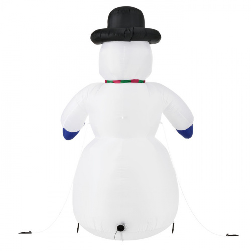 3D фигура надувная "Снеговик" встроенный компрессор, высота 240 см